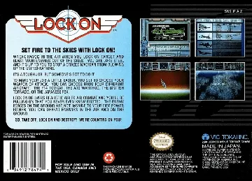 Lock On (USA) box cover back